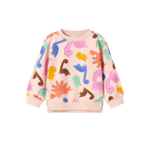 Sudadera Nirana Dinos Rosa Mini