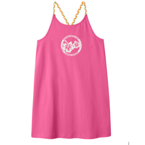 NKFZAKK STRAP DRESS BOX ROSE