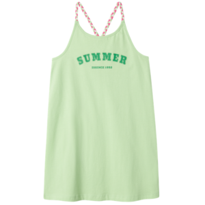 NKFZALL STRAP DRESS BOX GREEN