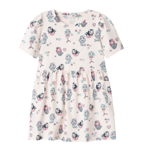 NMFFENJA SS DRESS PB PEARL