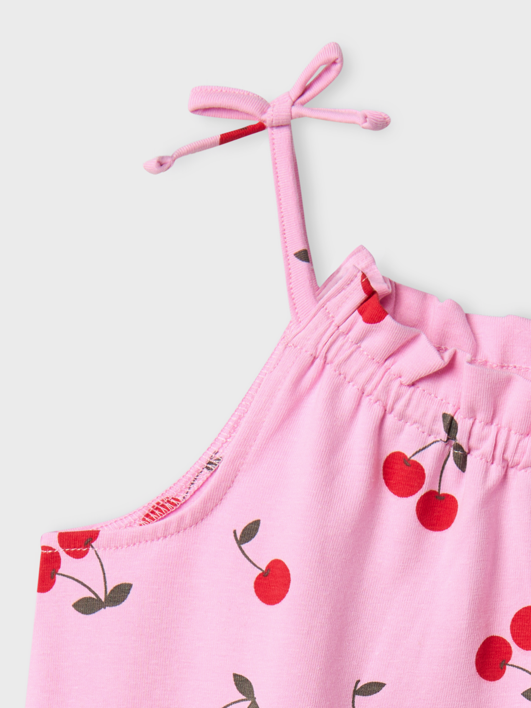 NMFZALLY STRAP DRESS BOX PINK FROSTING - Imagen 2